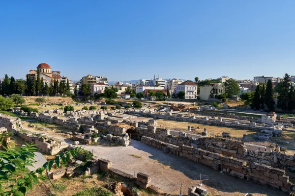 visiting kerameikos in athens