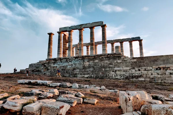 Temple of Poseidon in Athens